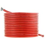 6MM 10 AWG, 1500V RED DC CABLE – per ft