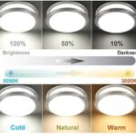 LED Flush Mount Ceiling Light 3CCT