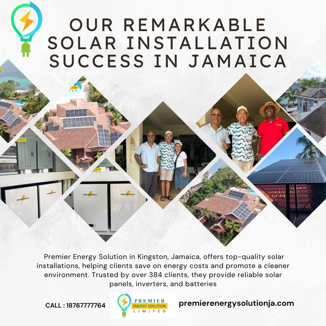 solar installation in jamaica